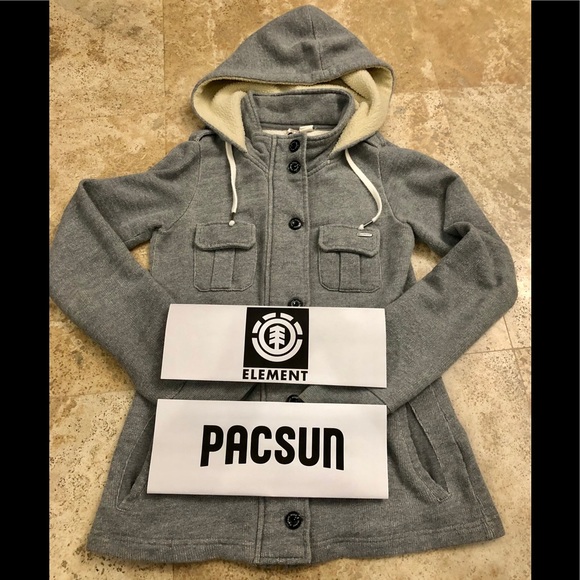 Element Jackets & Blazers - Element Zip Jacket Sherpa Lining - S